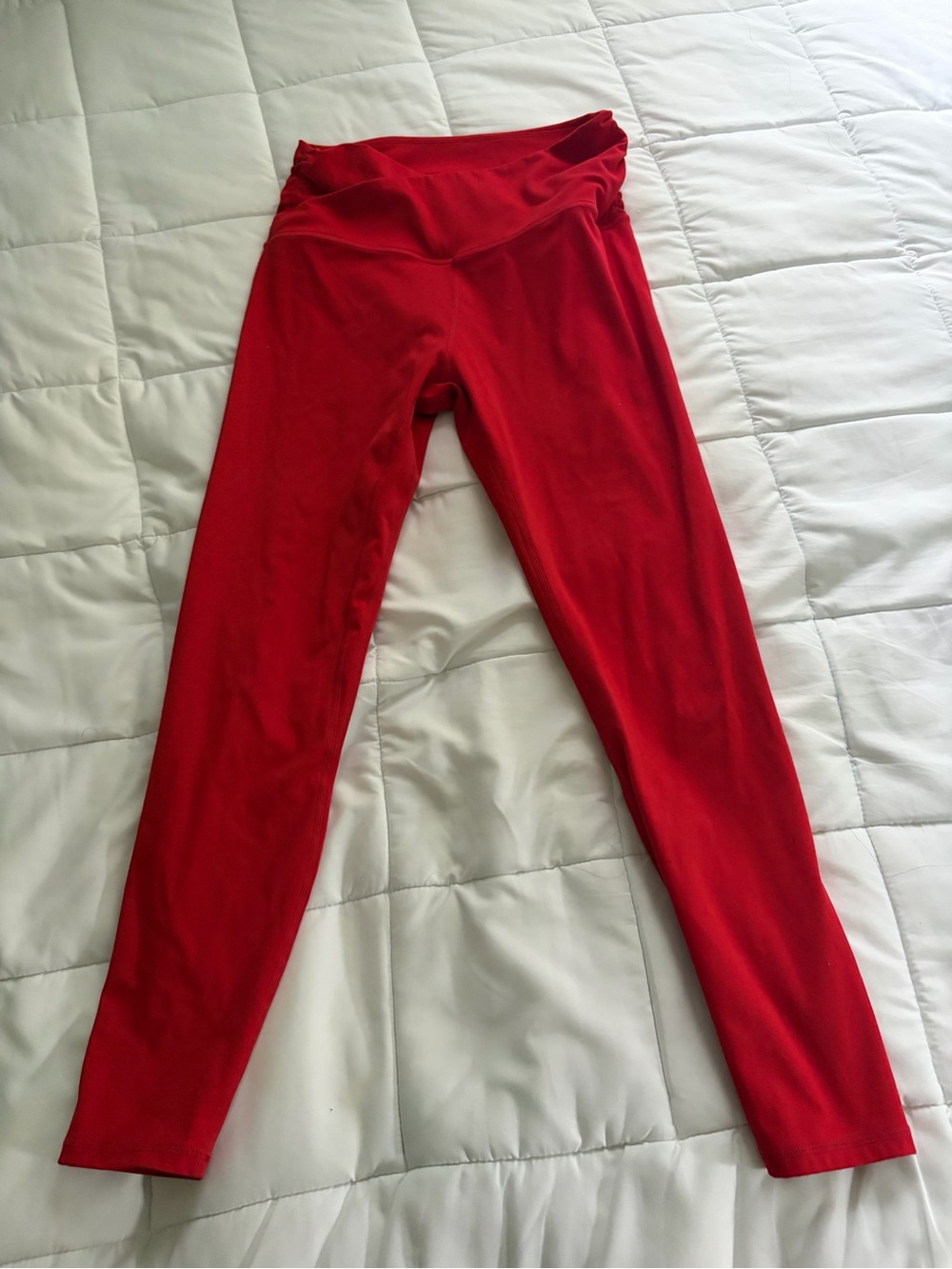 Red Women’s Active Leggings